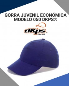 Gorra Juvenil Económica Promocional Modelo 050 DKPS