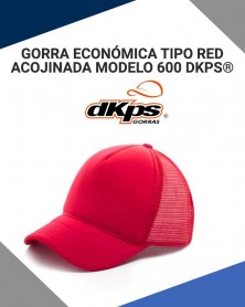 Gorra Económica Promocional Tipo Red Acojinada Modelo 600...